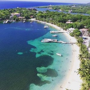 Half Moon Bay Beach West End Roatan Island