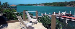 waterfront hotel in West End, Roatan